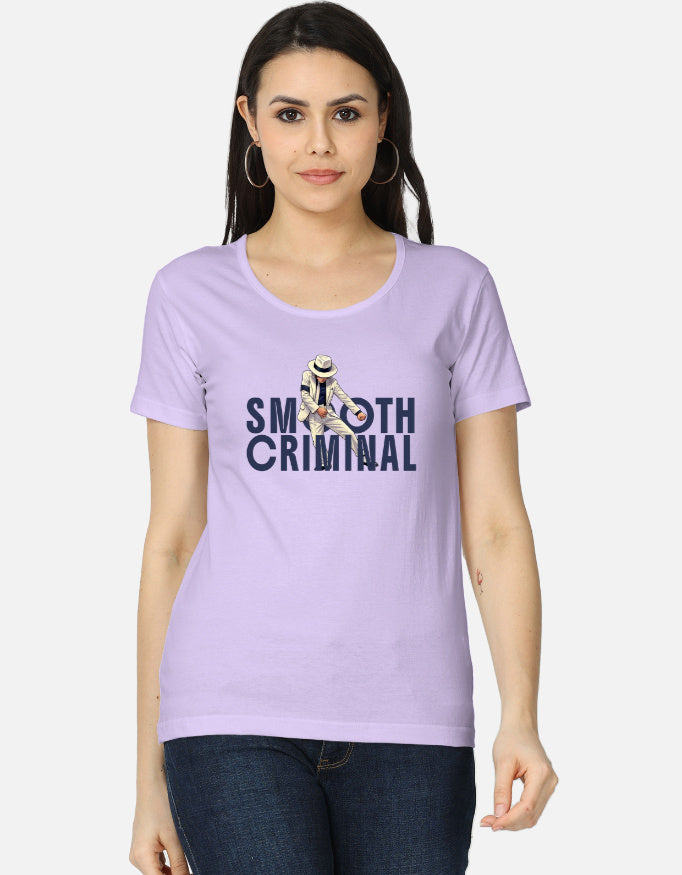C-Labs Smooth Criminal Women's Classic T-Shirt Lavender Front_1_c_49_3eac2707-33fd-4879-b323-8a8df46189e6