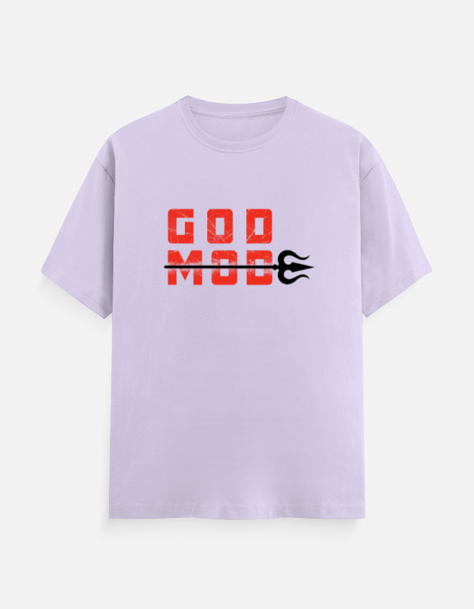 C-Labs Karuppu God Mode Classic Crew T-Shirt Lavender Front_1_c_49_4cd5b39b-7b0d-4f37-bdcd-56eacbc6ef0c