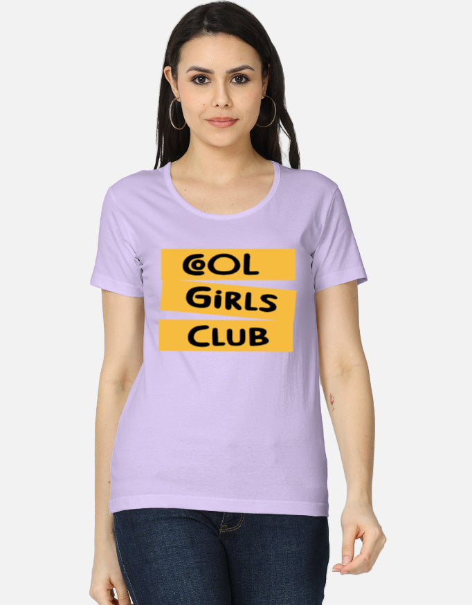 C-Labs Cool Girls Club Women's Classic T-Shirt Lavender Front_1_c_49_5f4099ca-63c5-4f6b-a3bc-a77aa4568a89