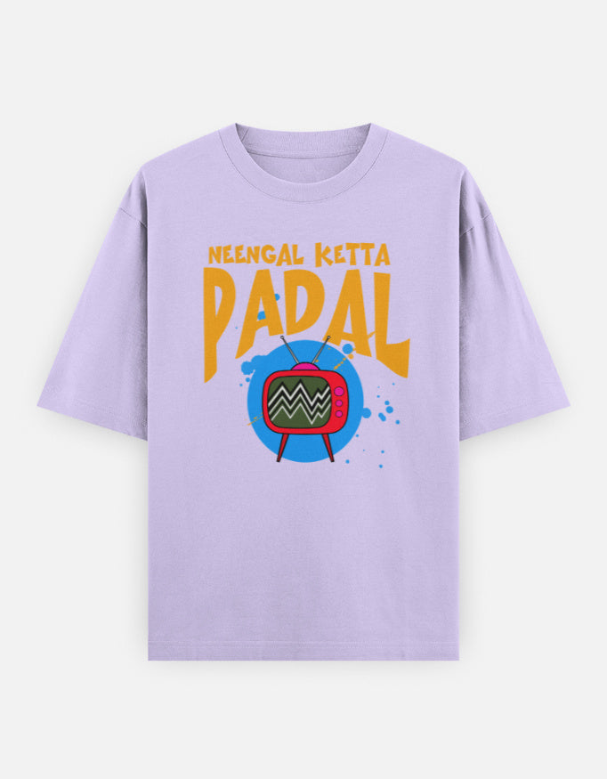 C-Labs Neengal Ketta Padal Oversized Classic T-Shirt Lavender Front_1_c_49_7cd39698-13e4-400e-9ad8-6a2a26e86a16