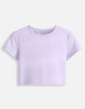 C-Labs C-Minimal: Women Baby Tee Women Baby Tee Lavender Front_1_c_49_7fa03f6c-2b24-4666-a907-ec82ff500956