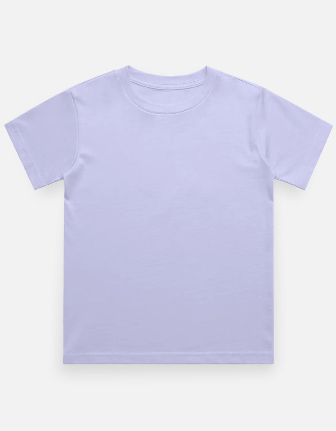 C-Labs C-Standard: Boy's T-Shirt (Light) Boy Classic Crew T-Shirt Lavender Front_1_c_49_82880e37-51e6-437f-a831-550554be3ae7