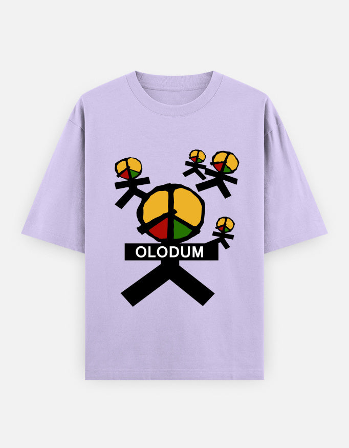 C-Labs Michael Jackson – Olodum Oversized Classic T-Shirt Lavender Front_1_c_49_84987ffa-5219-43a5-9e74-07110611983a