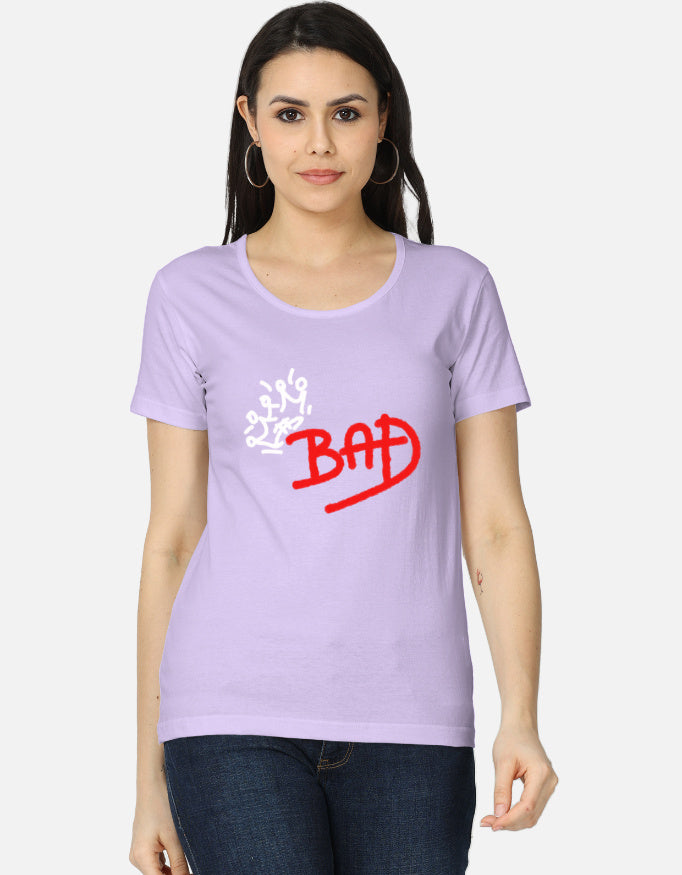 C-Labs Bad Women's Classic T-Shirt Lavender Front_1_c_49_90248dac-0532-4585-a430-8b5f7aaae0d1
