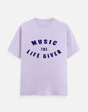 C-Labs Music The Life Giver Classic Crew T-Shirt Lavender Front_1_c_49_adb1bed1-23fe-4b35-b4c8-206389d4882e