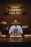 C-Labs Member of Cockroach Janatha Party Oversized Classic T-Shirt Front_1_c_49_b0e2e8fd-37f9-4569-953f-b93d1d016185
