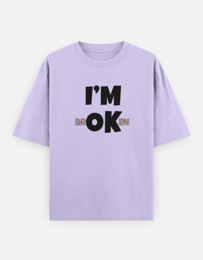 C-Labs I'M BROKEN Oversized Classic T-Shirt Lavender Front_1_c_49_b4e8f137-d8f1-4ae8-8efb-b8aa6d39cd8f