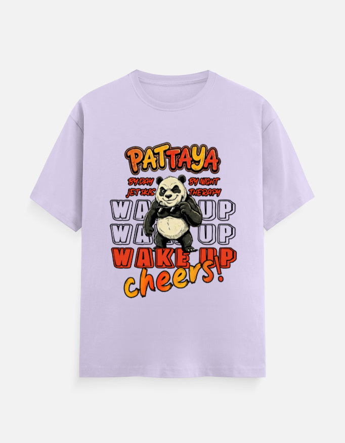 C-Labs Pattaya Wake Up Classic Crew T-Shirt Lavender Front_1_c_49_bbf66297-13a4-4414-8853-4acb6f68f65f