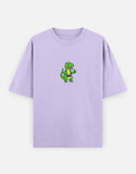 C-Labs Photographer Dinosaur Oversized Classic T-Shirt Lavender Front_1_c_49_bd251cf8-42f5-4e43-bc21-e7b6bab8a3df