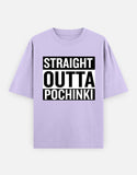 C-Labs Straight Outta Pochinki Oversized Classic T-Shirt Lavender Front_1_c_49_c1bda5b9-ff9d-41e2-be8b-a5a0aebd799b