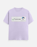 C-Labs I'm Not a Robot Classic Crew T-Shirt Lavender Front_1_c_49_c2e522e3-5aad-4d69-a1b9-033c7d163a80