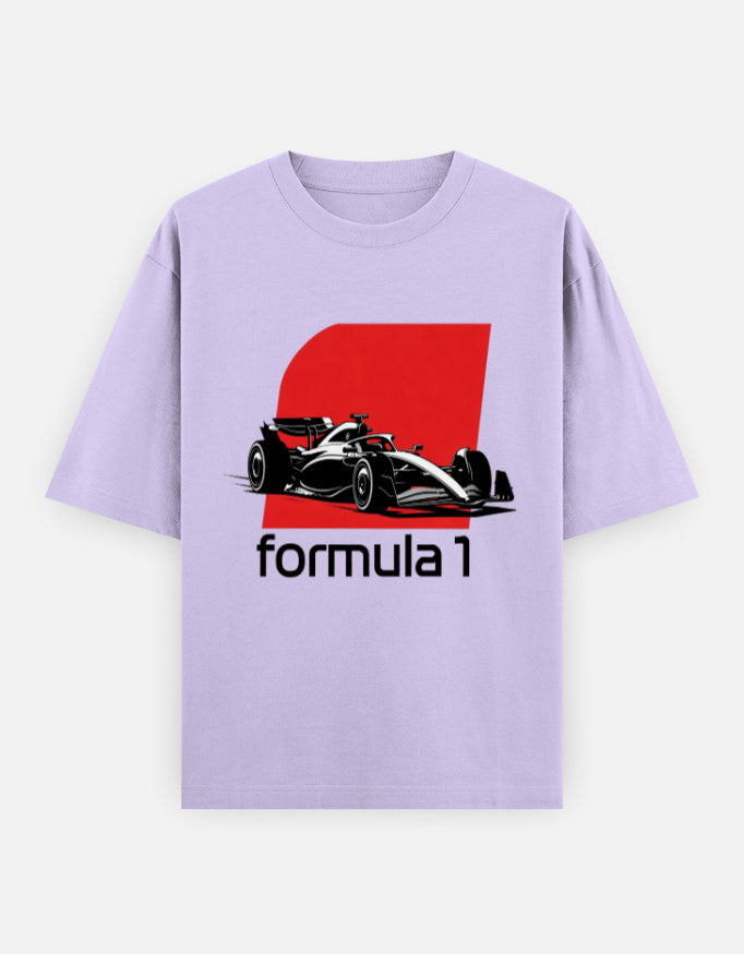 C-Labs Formula 1 Oversized Classic T-Shirt Lavender Front_1_c_49_c3e02b0e-d232-4d73-a4ad-7a543667128b