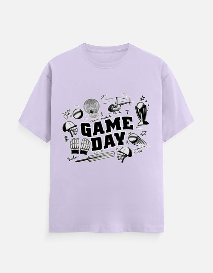 C-Labs Game Day CSK Theme Classic Crew T-Shirt Lavender Front_1_c_49_c3fb81d7-3922-4feb-abb4-cf4aeb2a6ef7