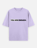 C-Labs You Are Enough Oversized Classic T-Shirt Lavender Front_1_c_49_cdd99bdf-041c-491b-a899-2b2eac7836b4