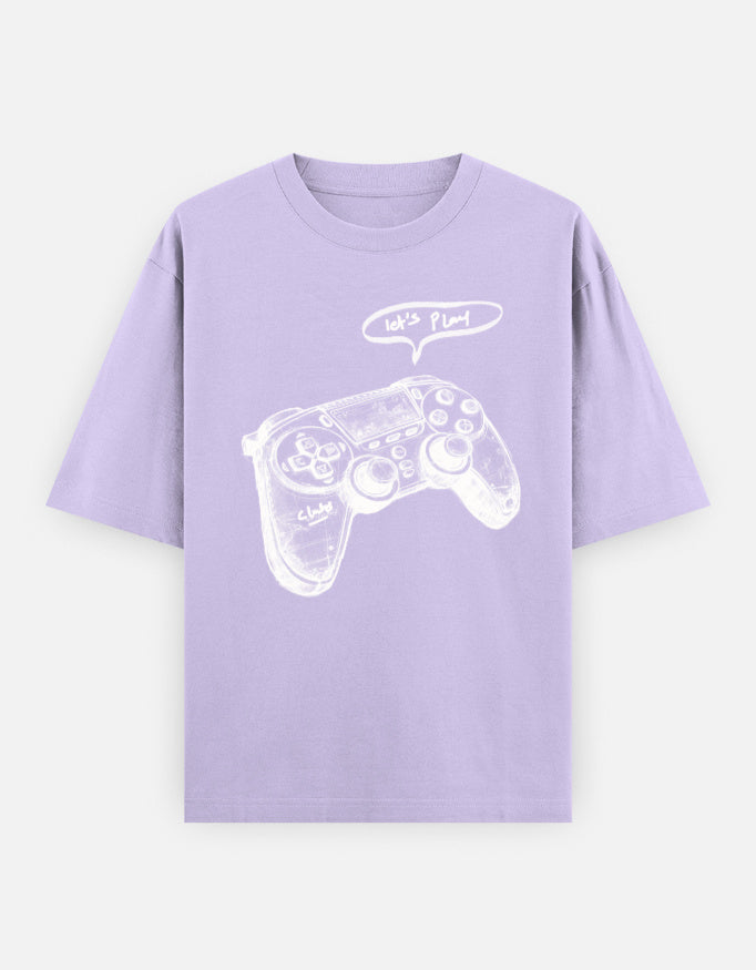 C-Labs Let's Play Oversized Classic T-Shirt Lavender Front_1_c_49_e4eee47a-4db4-47f0-ab94-c95c3a36b731