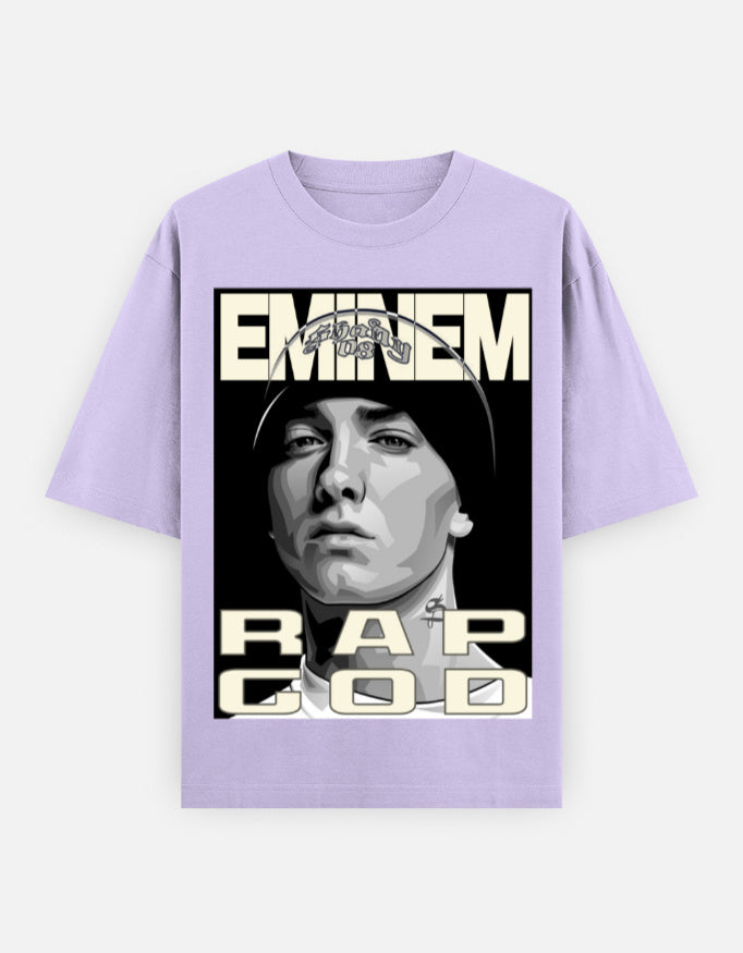C-Labs Rap God Oversized Classic T-Shirt Lavender Front_1_c_49_e8151488-bcfc-4ccc-aaca-1a3091252d79