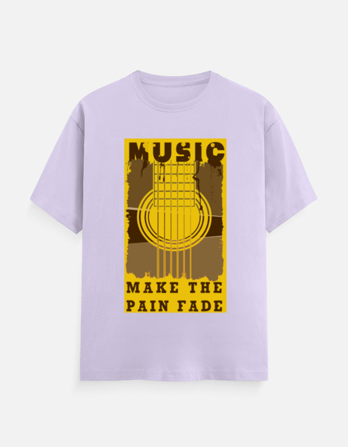 C-Labs Music Make The Pain Fade Classic Crew T-Shirt Lavender Front_1_c_49_eee17a46-c513-41a7-b3fd-05c77dba530a