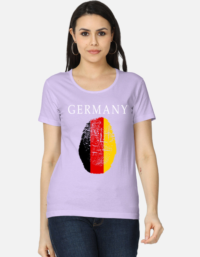 C-Labs Germany Women's Classic T-Shirt Lavender Front_1_c_49_f384cf7e-7703-4b41-a1f1-6afbb01e4b28