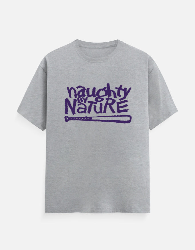C-Labs Naughty By Nature Classic Crew T-Shirt Grey Melange Front_1_c_4_0457844d-d920-4f26-8e1f-63b80d610a08