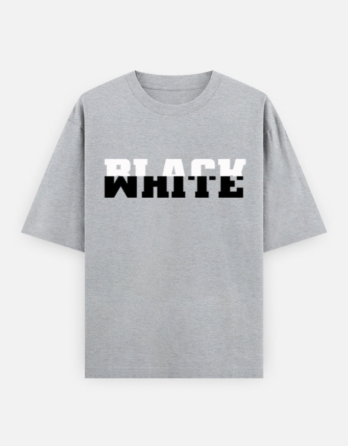 C-Labs Black White Oversized Classic T-Shirt Grey Melange Front_1_c_4_09989d81-7ae3-4b8e-bb9a-dc4eebcc893d