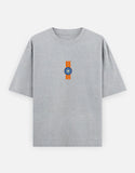 C-Labs I Bleed Blue Oversized Classic T-Shirt Grey Melange Front_1_c_4_0dec52af-b535-46f3-b079-ec5e1729e6f8