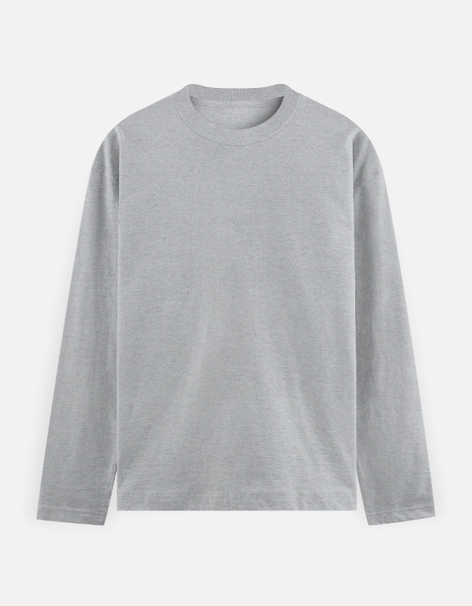 C-Labs C-Standard: Full Sleeve T-Shirt Full Sleeve T-Shirt Grey Melange Front_1_c_4_187f78a2-631a-4b78-a99a-4d3951ab4be0