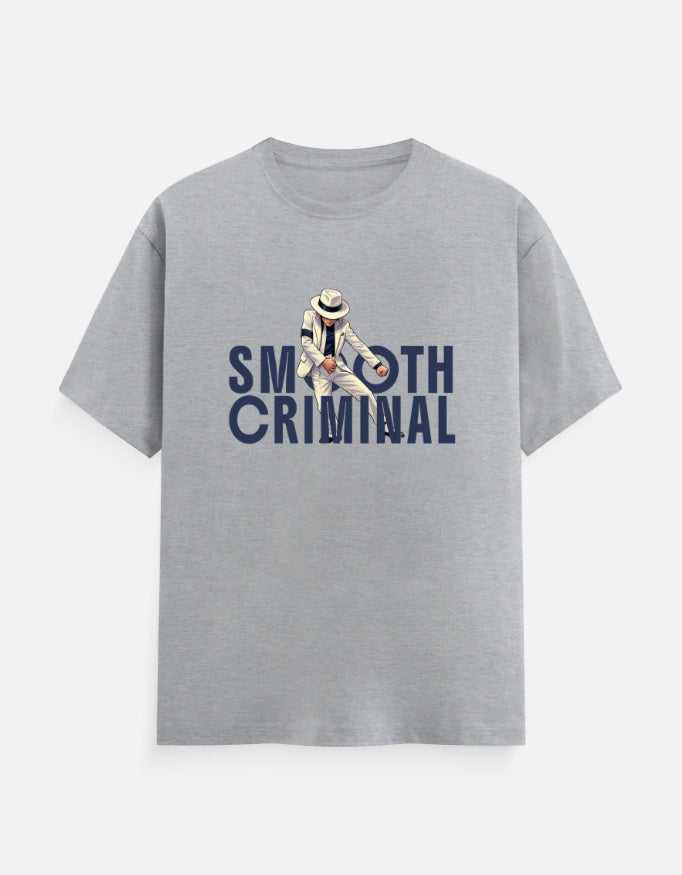 C-Labs Smooth Criminal Classic Crew T-Shirt Grey Melange Front_1_c_4_21a94158-91a8-4bd3-99d4-e4aedeececdc