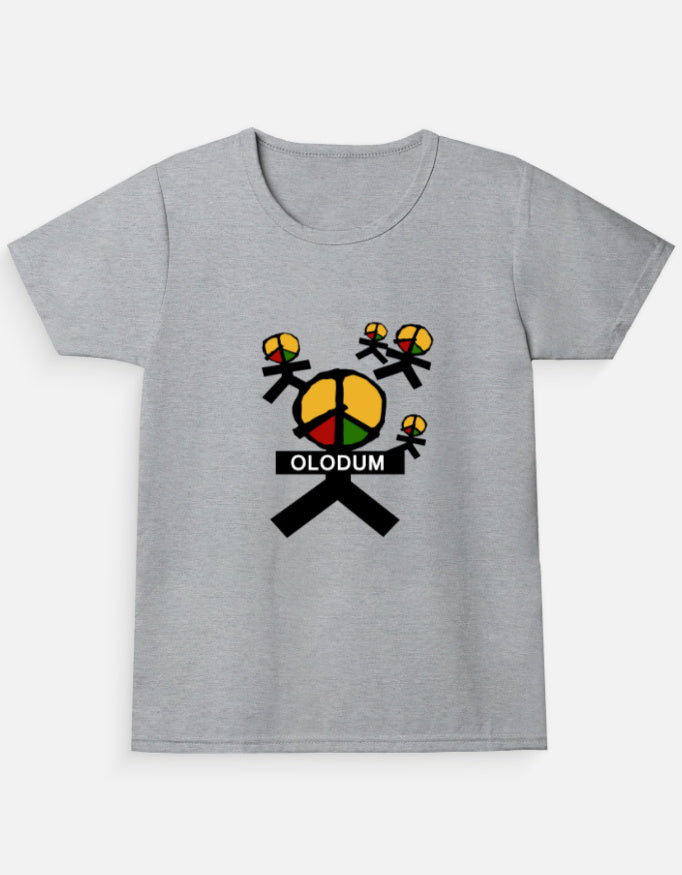 C-Labs Michael Jackson – Olodum Girl Classic Crew T-Shirt Grey Melange Front_1_c_4_3777986e-eaa2-4c2d-b4c4-5f2c44377fc8