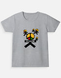 C-Labs Michael Jackson – Olodum Girl Classic Crew T-Shirt Grey Melange Front_1_c_4_3777986e-eaa2-4c2d-b4c4-5f2c44377fc8