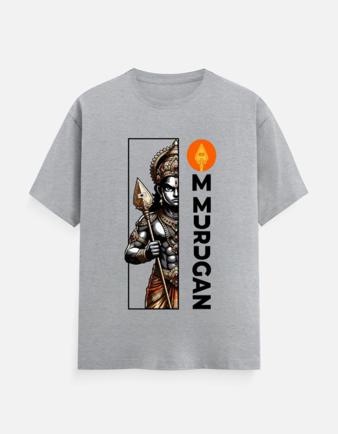 C-Labs Om Murugan Classic Crew T-Shirt Grey Melange Front_1_c_4_37bed8ce-8ec5-4895-8712-7838ca12f51a