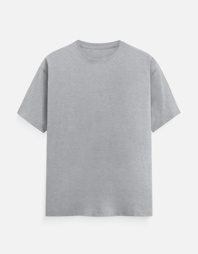 C-Labs C-Standard: Classic T-Shirt (Light 1) Classic Crew T-Shirt Grey Melange Front_1_c_4_4926e2fc-8ebd-4b81-86ad-138b4ca889b1