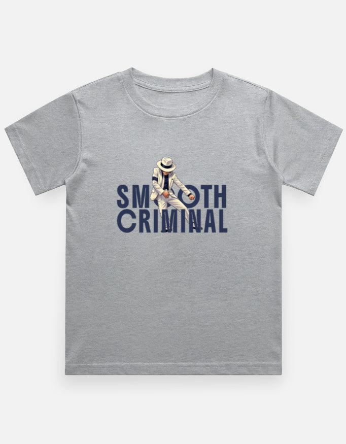 C-Labs Smooth Criminal Boy Classic Crew T-Shirt Grey Melange Front_1_c_4_5224c95d-8556-4543-a726-7b06ee9995bc