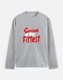 C-Labs Survival of the Fittest Full Sleeve T-Shirt Grey Melange Front_1_c_4_53835c75-70b7-48b3-b884-9e08621cc41d