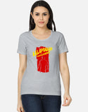 C-Labs Aalaporan Tamizhan Women's Classic T-Shirt Grey Melange Front_1_c_4_57a62ea1-03b0-4da6-956e-cab2b8ce7e73