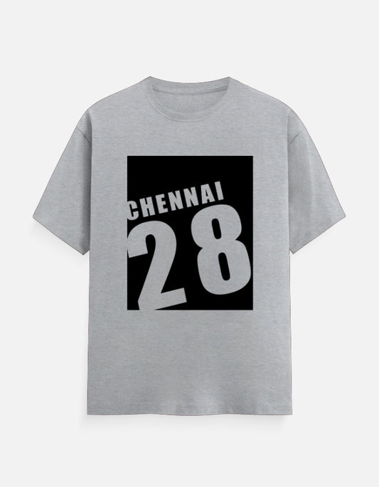 C-Labs Chennai 28 Classic Crew T-Shirt Grey Melange Front_1_c_4_596d4de6-9e43-40c4-a4b4-e78ee7f697cb