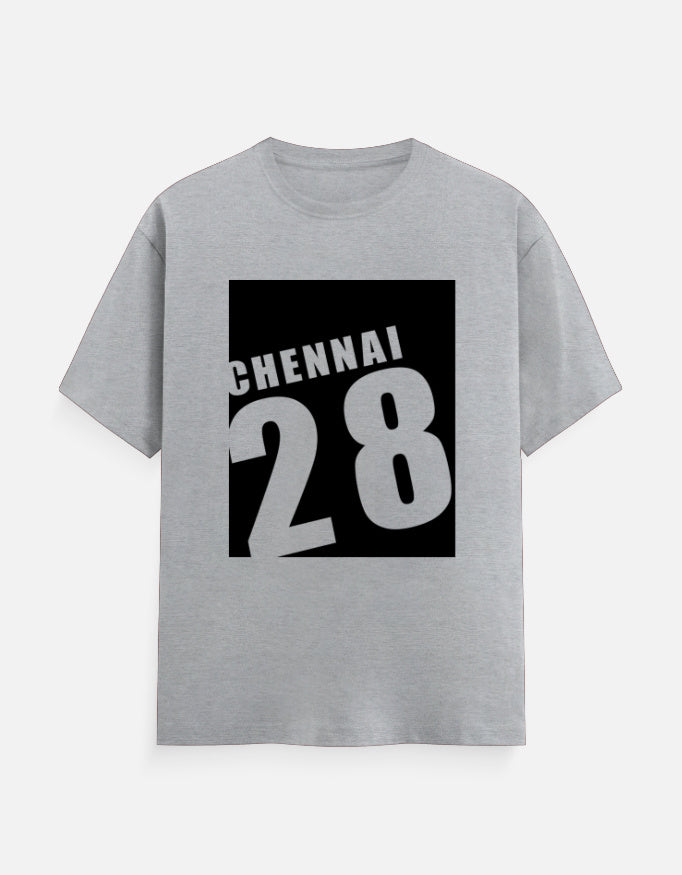 C-Labs Chennai 28 Classic Crew T-Shirt Grey Melange Front_1_c_4_596d4de6-9e43-40c4-a4b4-e78ee7f697cb