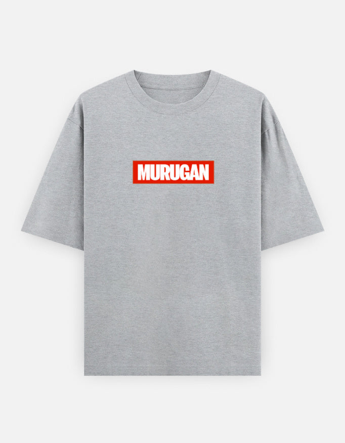 C-Labs Om Murugan Oversized Classic T-Shirt Grey Melange Front_1_c_4_5ca32b6a-e488-452e-9665-fbc9cd137b06