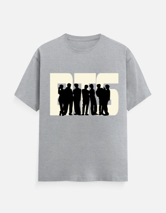 C-Labs BTS Classic Crew T-Shirt Grey Melange Front_1_c_4_5cb9f13a-237f-4e7f-9fb9-cd38b76a6cf0