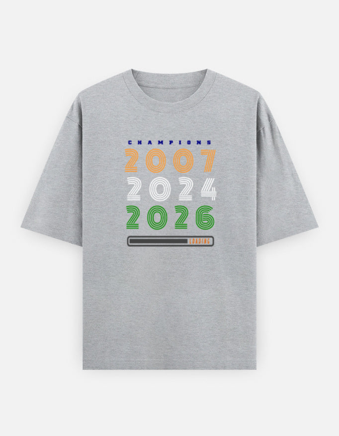 C-Labs Champions Oversized Classic T-Shirt Grey Melange Front_1_c_4_5e6ec98a-2fa5-4d5e-9201-3ce69dad5fb9