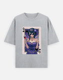 C-Labs Queen Spade Oversized Classic T-Shirt Grey Melange Front_1_c_4_69c8e212-7c42-46dd-9e13-c4f6508fa795