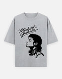 C-Labs Michael Jackson Oversized Classic T-Shirt Grey Melange Front_1_c_4_6e50140f-2318-49ca-9b06-eddde0682578