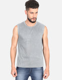 C-Labs C-Standard: Sleeveless T-Shirt Sleeveless T-Shirt Grey Melange Front_1_c_4_71ea0ea7-fdb1-4b85-ab6d-aabc2d4cf1b6