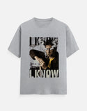 C-Labs I know I know Classic Crew T-Shirt Grey Melange Front_1_c_4_76e7f502-a56c-41ab-a912-b8db2eaddbd9