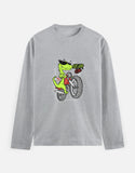 C-Labs Born to ride Full Sleeve T-Shirt Grey Melange Front_1_c_4_7f58f4e5-c7ff-4b52-97b4-545141a64223