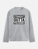 C-Labs Straight Outta Pochinki Full Sleeve T-Shirt Grey Melange Front_1_c_4_9eac8c1c-b92a-4796-8b2a-306a63adffb4