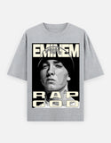 C-Labs Rap God Oversized Classic T-Shirt Grey Melange Front_1_c_4_c1fd22ac-9b4c-4435-ba2e-994a21ba3357