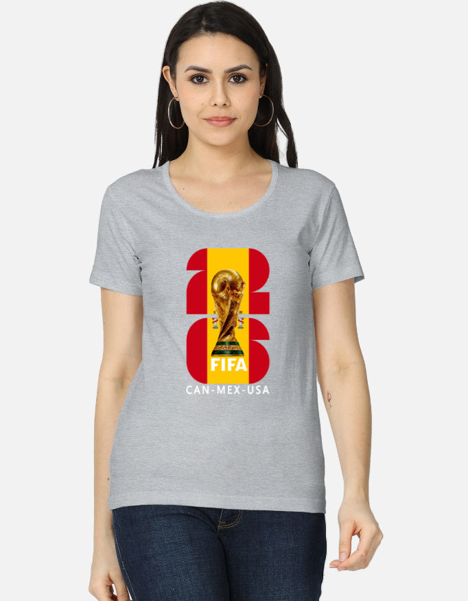 C-Labs Spain 26 Women's Classic T-Shirt Grey Melange Front_1_c_4_c456f2e0-24e3-4a52-a994-1a6c173ab1f3