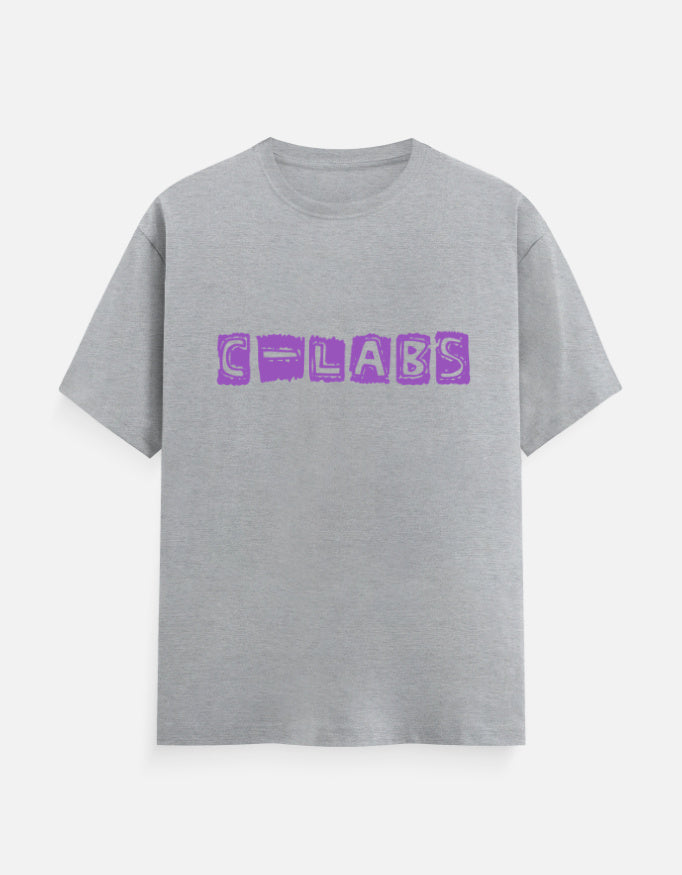 C-Labs C-LABS Block Classic Crew T-Shirt Grey Melange Front_1_c_4_c46bd4e9-9fb6-420d-b87c-36f51df6609a
