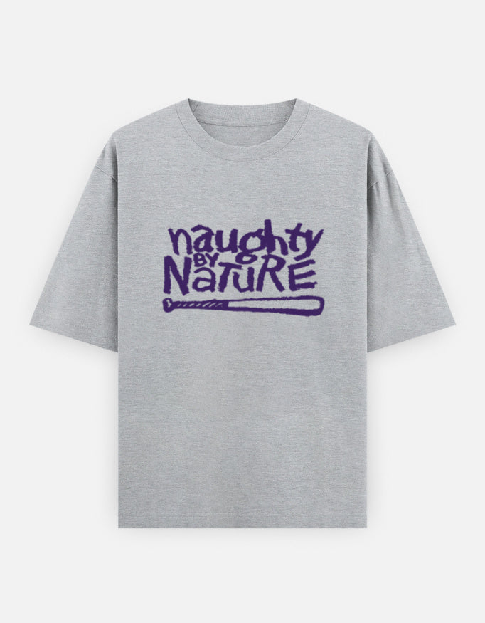 C-Labs Naughty By Nature Oversized Classic T-Shirt Grey Melange Front_1_c_4_c7a18dba-1800-46ee-a6ac-ea1b52f66e41