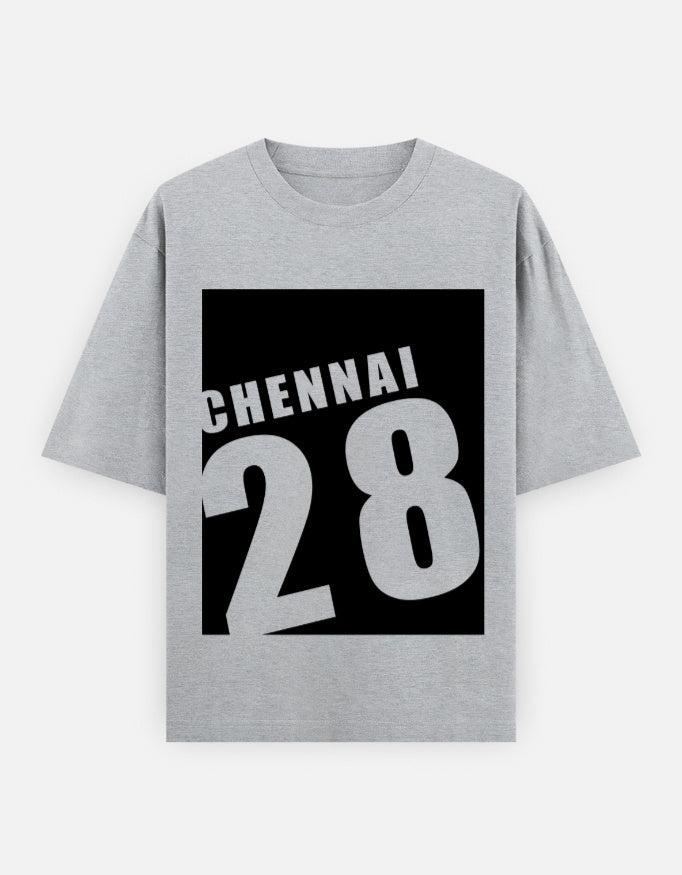 C-Labs Chennai 28 Oversized Classic T-Shirt Grey Melange Front_1_c_4_c9101c6e-9e2c-4fdf-8c25-20477214656d